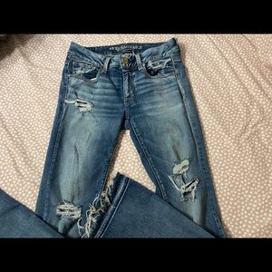 American eagle Boho flare jeans
